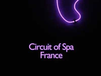 Neon 3D Model 18 - Race Track 3 - SPA 3D model