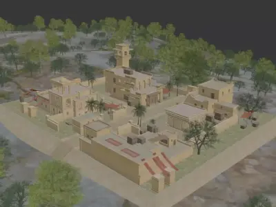 map-pubg The 6th Anniversary 3D model