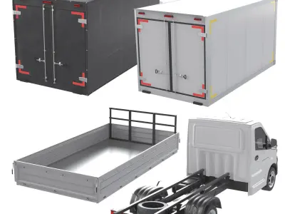 Gazelle NN 3D Model Pack