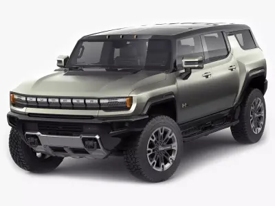 Hummer SUV EV 2024 3D model