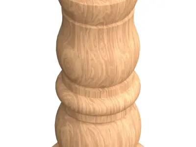 Stair baluster 06 3D print model