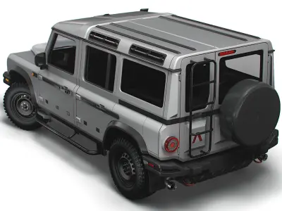 INEOS Grenadier Trialmaster Station Wagon 2023 3D model