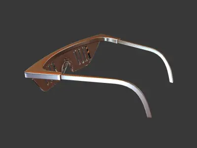 sunglasses luxury fashion sims secondlife game goggles  3D model