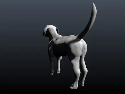 HOUND dog 3D model