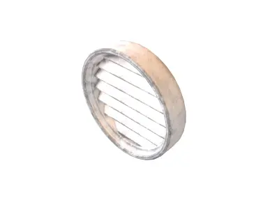 Vents V1 004 Low-poly 3D model