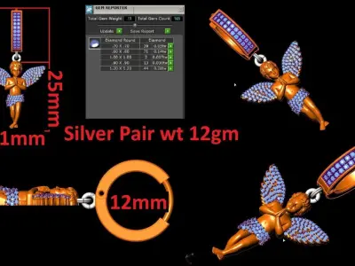angle hoop 3D print model