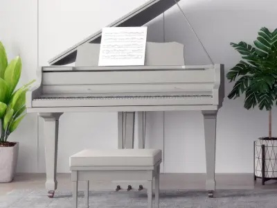 monomer equipment piano decoration Equipment 3D model