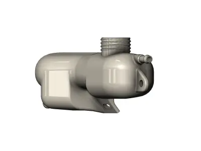 Coolant Tank for Yamaha Aerox and MBK Nitro bikes 3D print model