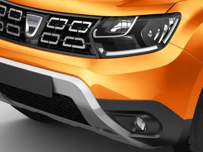 Dacia Duster 2018 3D model