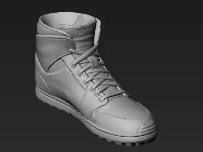 Footwear for 3d Printable Character 2 3D model