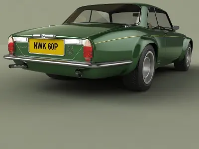 Jaguar XJ12C by Broadspeed 3D model