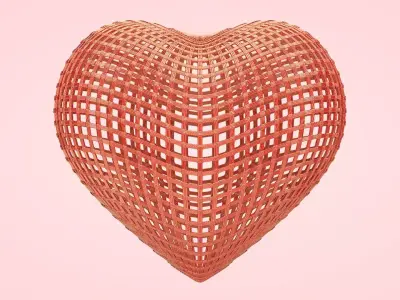Heart Cage 3D model