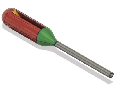 3D TORNAVIDA screwdriver Low-poly 3D model