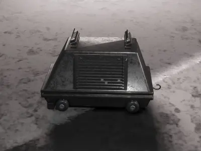 mouse droid  Free low-poly 3D model