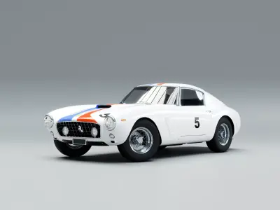 Ferrari 250 GT SWB Berlinetta Racing 3D model