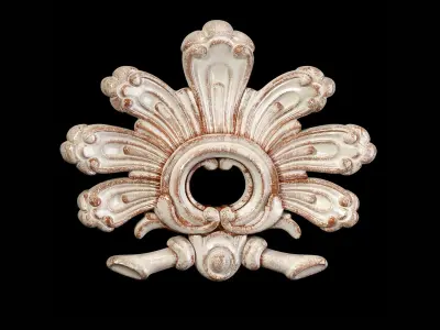 Classic carved 083 3D model