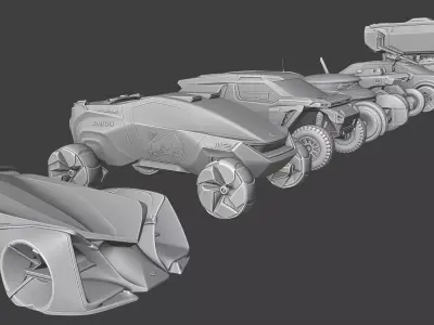 gv set 83 3D model