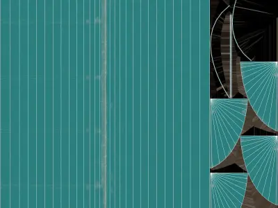 Football Soccer Reserve Bench Low-poly 3D model