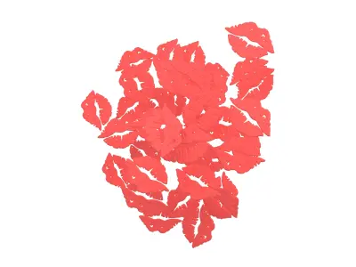 Many Kisses Mark v1 001 3D model