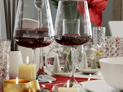 Christmas decor set 05 3D model