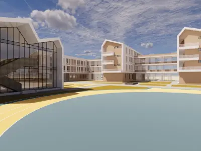 School - OASIS 3D model