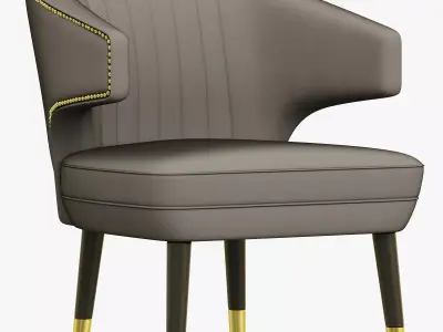 Brabbu IBIS ARMCHAIR 3D model
