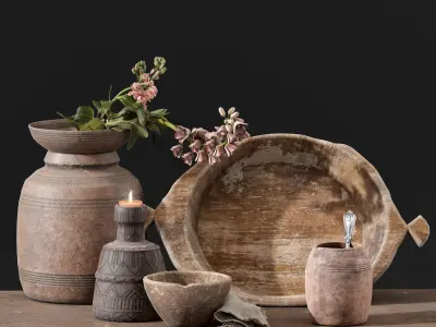 Decorative set  3D model