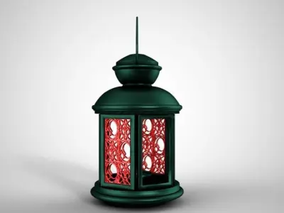 Oriental Lantern 3D model