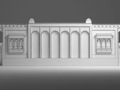 Indian Wall 3D model