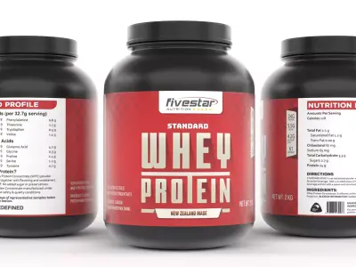 Protein Powder 3D model 177