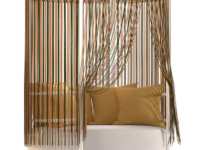 Lounge Bed Oasi 3D model