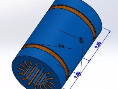 Linear Bearing 3D model