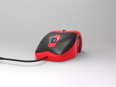 Mouse electric car charger Free 3D model