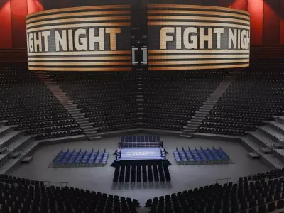 VR Boxing Ring Low-poly 3D model