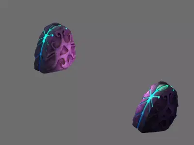 Stone Blood Bird Club - Stele 02 3D model