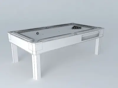 Pool Table Free 3D model
