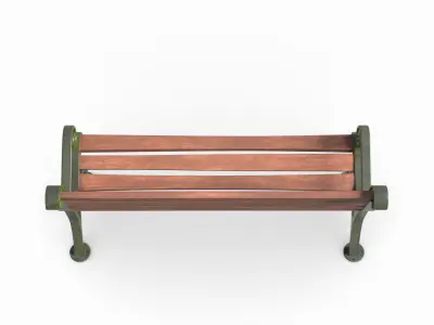 Bench 3D model
