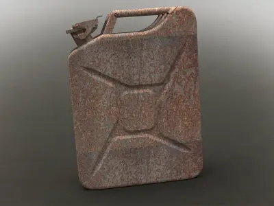 Jerrycan 20 L 3D model