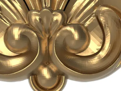  decorative pattern ready for 3D printing 3D model 439