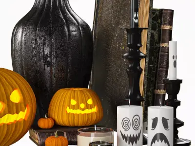 Halloween Decor 3D model