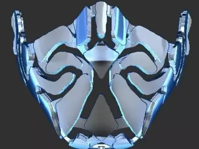 Fantasy Mask Free 3D model