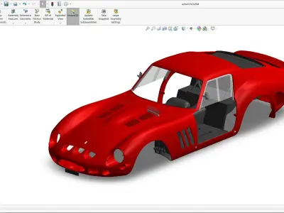 Ferrari 250 GTO - Car Kit - Extra Pack 3 3D print model