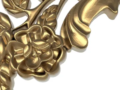  decorative pattern ready for 3D printing 3D model