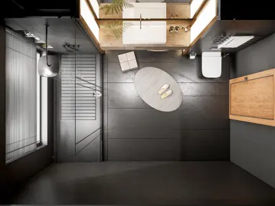 Bathroom 66 3D model