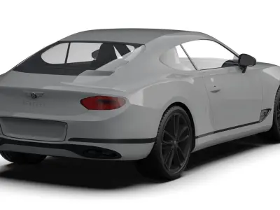 Bentley Continental GT 2022 3D model