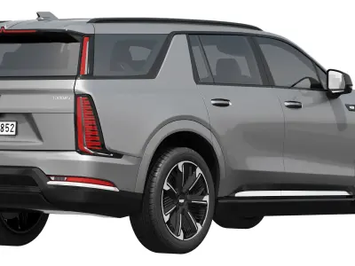 Cadillac Escalade IQL premium luxury 2026 3D model