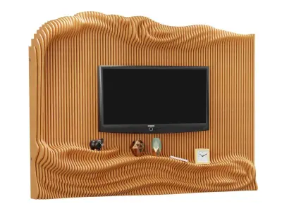 Parametric TV 3D model 22 3D model