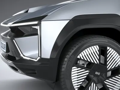 Mahindra BE 6 2025 3D model