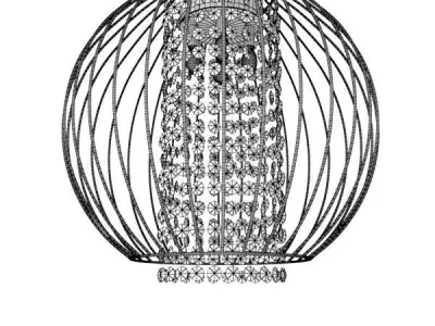 Leo Chandelier 3D model