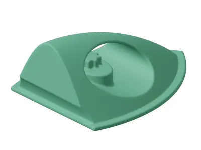 Plastic Premium Iron Box Toy 3D model